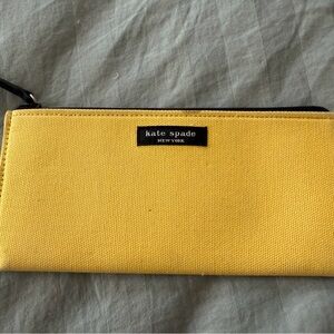 Kate Spade Mustard Yellow wallet/billfold